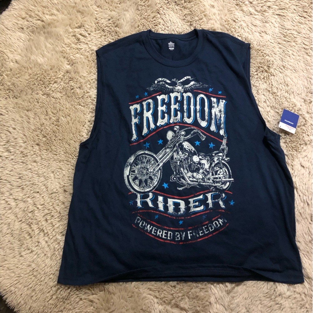 Patriotic muscle shirt